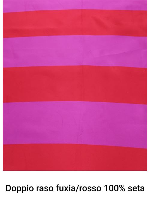 tessuto doppio raso Laboratorio Capri | DOPPIORASORIGAROSSOFUCSIA